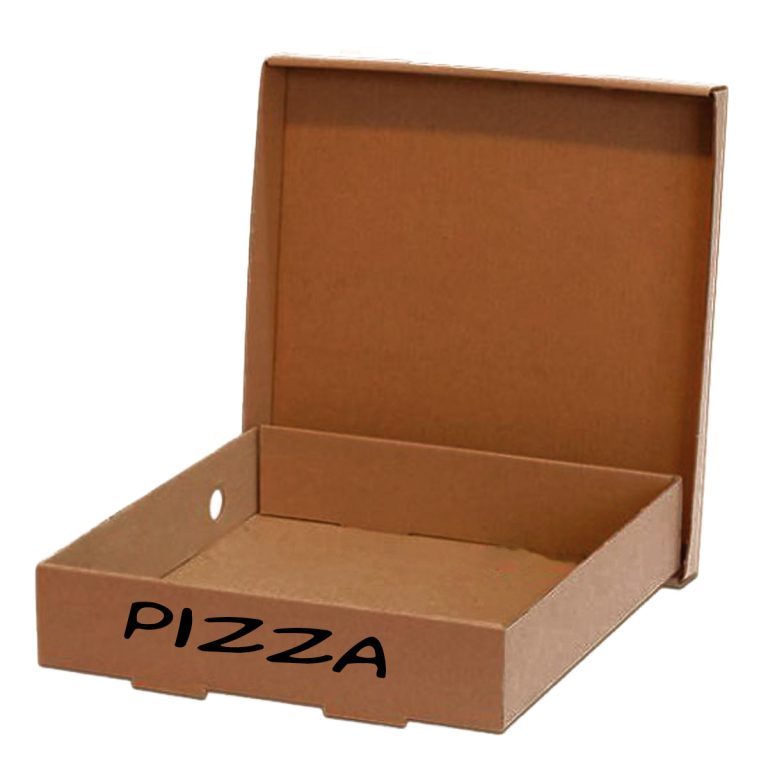 جعبه پیتزا دو تکه