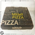 چاپ جعبه پیتزا مربعی