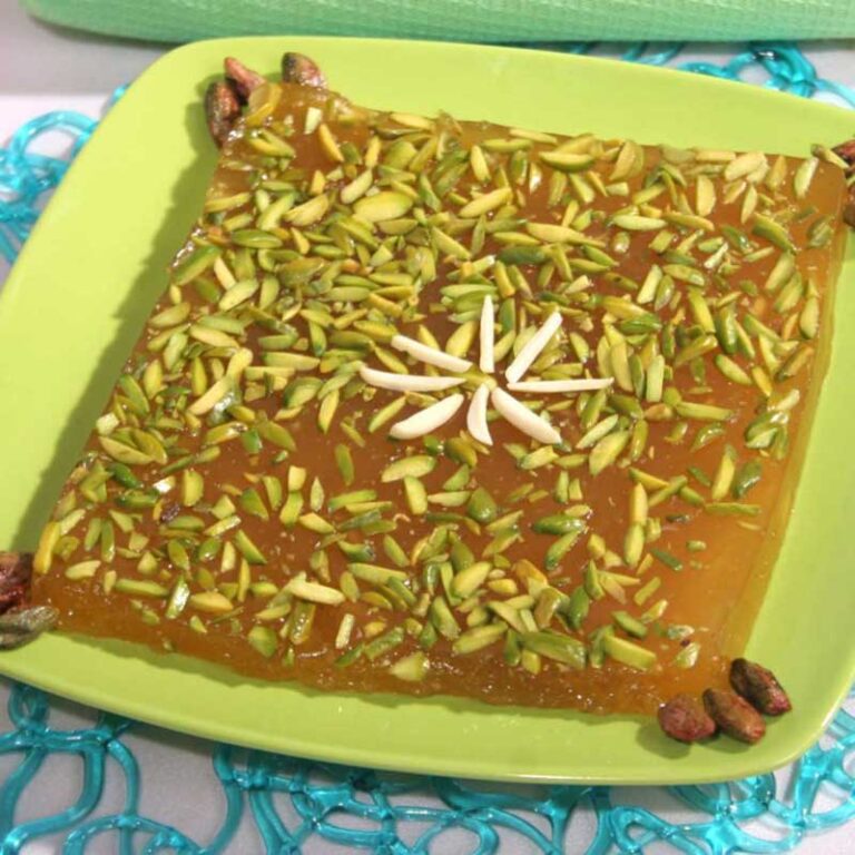 طرز تهیه نشاسته بوشهری (مسقطی بوشهری)